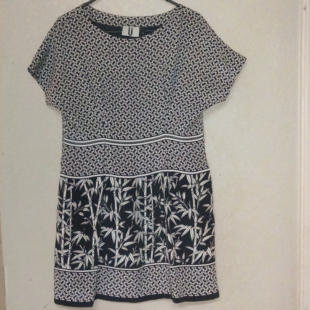Topshop Patterned Dress
